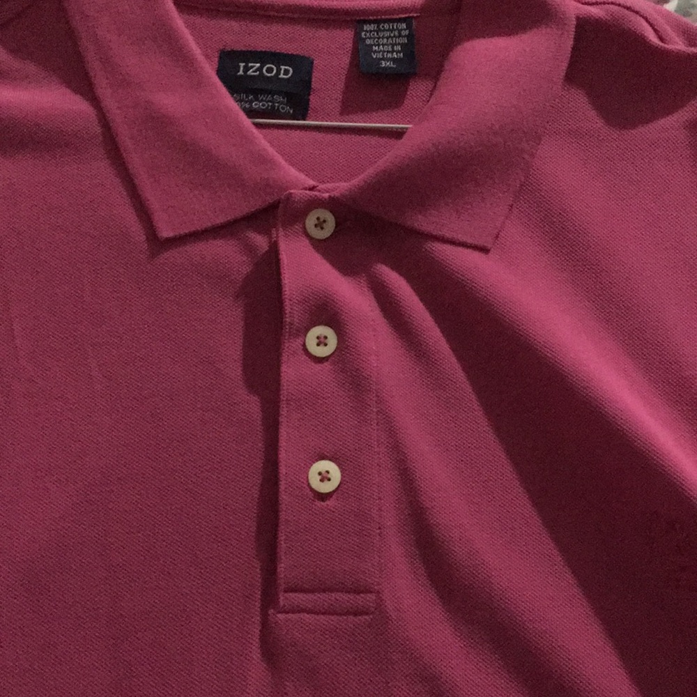 Izod short sleeve polo shirt